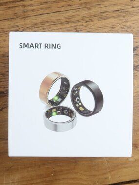 SMART RING WITH CHARGER SIZE 9 SILVER